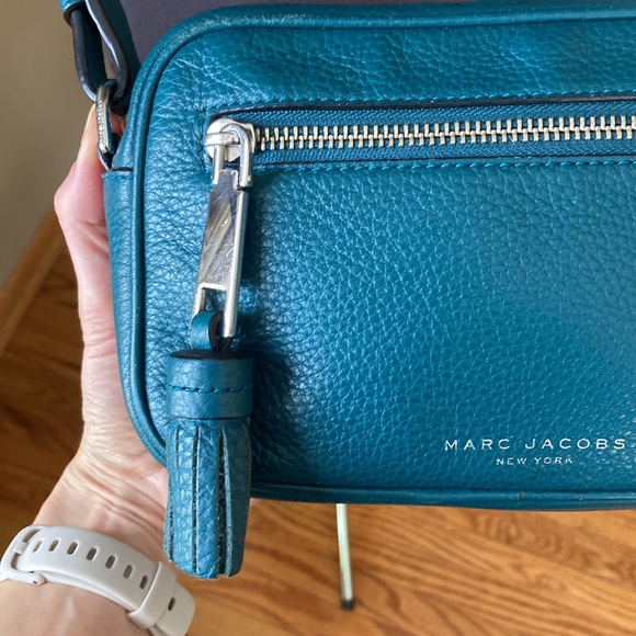 Marc Jacobs Zoom bag, rare discontinued color Deep Sea! - Picture 3 of 12